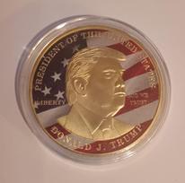 Beautifully Designed Iron Commemorative Coin In Striking Colors Perfect For Gift Giving And Collectible Souvenirs From New York auksas