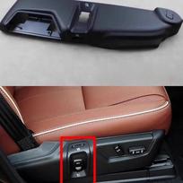 Priekinė kairė/dešinė vairuotojo pusės sėdynės jungiklio skydelio apdaila 39866788 39866794 3980, skirta Volvo XC90 2005-2014 Black Left black