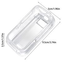 New Sale UV5RMINI Transparent Walkie Talkie Protector High Quality Silicone Drop Protection Dustproof Only For UV-5R Mini Radio