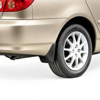 4x purvasaugiai Toyota Corolla Sedanas Universalas E120 E130 2002 - 2008 Priekiniai Galiniai Purvo Atvartai Automobilio Stilius 2003 2004 2005 2006 2007 juoda
