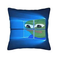 Pepe the Frog Pillowcases  Vintage Pillow Case For Sofa Home Decoration Soft Pillow Cover 30x30cm 12x12in