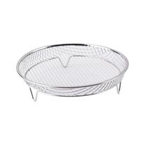 Multi-functional Air Fryer Rack Non-Stick Grill Basket Barbecue Stand Baking Rack  Oven Safe Square
