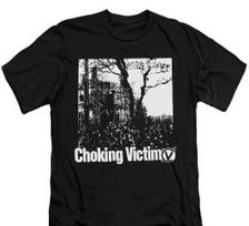 Choking Victim - Squattas paradise unisex black T-Shirt S-3XL Q83478 M