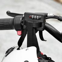 Universalus motociklo šalmo užraktas dviračio vairo užraktas saugus fiksuotas kablio užraktas apsaugos nuo vagystės slaptažodžio užraktas lauko naudojimui moto