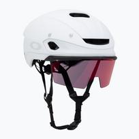 Oakley Aro7 Road matinis baltas/prizm kelių dviračių šalmas