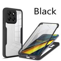 360 viso korpuso apsaugos telefono dėklas Xiaomi POCO X6 F6 Pro 5G šarvuoti dėklai POCO X7 X5 X4 X3 M4 X3NFC F5 F3 C65 M6 4G dangtelis Poco X7 5G žalia