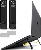 Aulumu G07 Laptop Stand Lightweight Foldable Fits Inch Laptops Improves Desk Work and Posture Cools and Saves Space Portable Black Pop-Up & 10-20 juoda