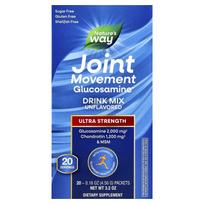 Nature's Way, Joint Movement Glucosamine®, Drink Mix, Ultra Strength, Unflavored, 20 Packets, 4.56 g (0.16 oz) Each
