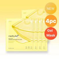 Medicube Kojic Acid Turmeric Brightening Gel Mask (4 Sheets) yellow