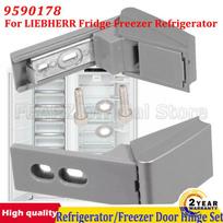 Refrigerator/Freezer Door Hinge Set For LIEBHERR Fridge Freezer Refrigerator Pair Hinge Bar Repair Kit 9590178 03-JRI-857 9590178