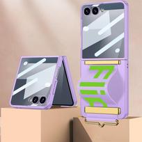 GKK Is Suitable for Samsung ZFlip7 Mobile Phone Case, Folding Screen, Ultra-thin and Anti-drop Flip7 Wristband Protective Case. SM-Flip7