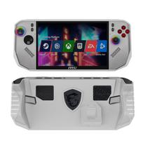 For MSI Claw A8 BZ2EM Game Console Case with Kickstand Anti-slip Grips for TPU Handheld Game Host Soft Shell Protective Cover only Replacement Shell balta