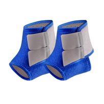 1 Pair Kids Ankle Brace Foot Support Ankle Stabilizer Wraps Protector Sock Injury Prevention Breathable Lightweight Ankle Guard Size#M mėlyna