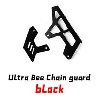 For SURRON Ultra Bee Motorcycles CNC Chain Cover Chain Protective Shell Electric Dirt Bike for Surron Motorcycle Accessories Black Chain Cover