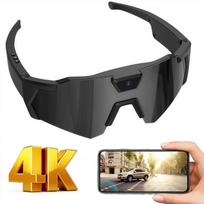 Smart Glasses 1200W Pixel HD Camera Video Recording Outdoor Cycling Skiing Windproof Eye Protection Sunglasses Bicycle Driver Video Recorder Walk Cam No memory card juoda