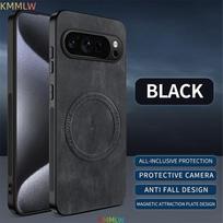For Google Pixel 8 9 10 Pro XL Case Luxury Leather Skin Magnetic Magsafe Protective Back Cover For Google9a 8a 7a 6a Phone Shell Google Pixel 8a juoda