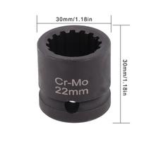 1/2  lizdo raktas 22mm 16-kampis alkūninio veleno lizdas BMW B38 B48 B58 VANOS nuėmimo įrankiui