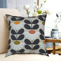 Orla Kiely Scandi Gėlių Kvadratinė Pagalvės Užvalkalas Su Spaudiniu Užtrauktuku Dekoras Mesti Pagalvę Užvalkalas Sofos Pagalvės Dangalas 30x30cm
