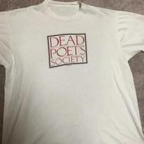 Dead Poet Society Band Logo Classic T Shirt White All Size S-5Xl Gift Fan BL1637 XL