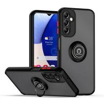 Armor Matte Case For Samsung Galaxy A14 5G A24 A34 A54 A13 A33 A53 A23 A73 A52S A52 Cover Ring Magnetic Holder Stand Coque Funda For Galaxy A12