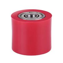 8mm Universal Chain Roller Tensioner Pulley Wheel Guide for Motorcycle Dirt Bike Enduro raudona