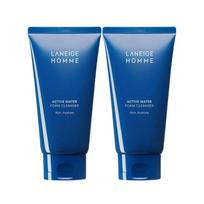 1+1 LANEIGE Homme Active Water putojantis prausiklis 150ml × 2