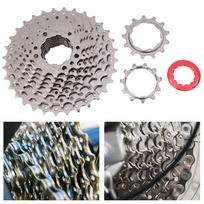 9 Speed 11 32T Folding Bike Steel Cassette Freewheel Bicycle Accessory