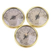 3 viename termometras, higrometras, barometras 72mm laivams/gamykloms/laboratorijoms/namams orų prognozei Lengvas 1
