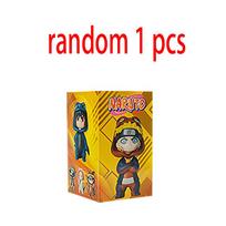 1-9Pcs Naruto blind box Figures Model Ornament Anime Uchiha Sasuke Sakura Cosplay Action Figurine Figure Toys Decorations Presents