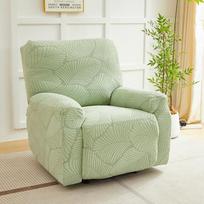 Recliner Cover First Class Sofa Cover All-inclusive Elastic Single Concubine Electric Seat Chivas Sofa Cover Non-slip 1 seater mėtų žalios spalvos