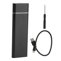 SSD Enclosure M.2 PCIE NVMe   Dual Protocol SSD Enclosure Type C High Speed Transfer Aluminum Alloy Mobile SSD Case (Not Inclube Hard Disk)