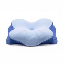 Ergonomic Support Memory Foam Pillow Cervical Neck Pillow for Neck Pain Relief, Suitable for Side and Stomach Sleepers mėlyna