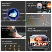 KUMI KU7 Plus AI Smart Watch with Bluetooth Call & Health Monitoring (CN version)
