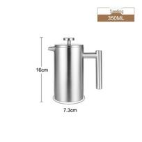 Qiwei 750ML Double-Layer Stainless Steel French Press