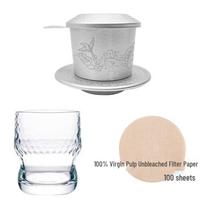 Qiwei Vietnamese Carved Ceramic French Press