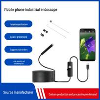 Type-C Endoscope Camera for Mobile: Air Conditioner Duct and Appliance Repair Inspection 2m 7mm Soft Cable