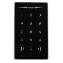 Waterproof Wiegand 26/34 Custom Metal ID Card Reader with Touch Keyboard Access Control WG26/34