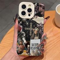 Compatible with Apple 15 Pro Max case, iPhone 14 Plus trendy 11/12/13 shockproof 16 Pro Max soft iPhone 7/8