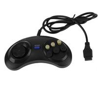 For Game Controller SEGA Genesis Megadrive for 16 Bit Handle Controller 6 Button Gamepad for SEGA MD Game Accessories juoda