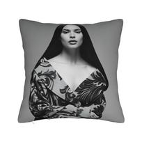 SSofia CCarson Pillow Cover  Vintage Pillow Case For Office Car Home Decor Square Pillowcases Gift 30cmx30cm