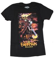 Twin Star Exorcist Mens T-Shirt - Full Color Image of the Twins XXXXL