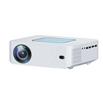 V10 nešiojamas LCD LED projektorius Android 9.0 Smart Home Theater 2.4G/5G Dualband WiFi BT4.1 Media US Plug balta