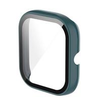 PC Protective Cover For Amazfit GTS 2 Mini Screen Protector Case Tempered Glass Film For Huami Amazfit GTS2 Mini Bumper Shell žalia