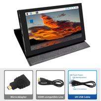 7 Inch IPS Touch Screen Monitor External Screen HDMI LCD for Raspberry Pi Orange Pi Windows PC Cortical Case Portable Monitor 7in