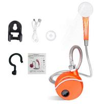Portable Camping Shower Pump USB Rechargeable Outdoor Camp Hiking Car Washing Pet Cleaning RV Traveling Electric Shower Sets