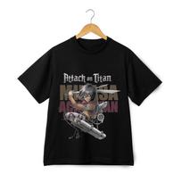 Attack on Titan Mikasa Ackerman T-Shirt – Anime Graphic Unisex Tee Streetwear 4XL