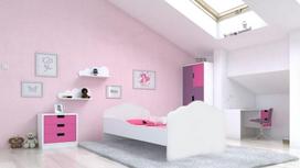 Vaikiška lova Casimo White, 140x70cm