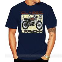 marškinėliai Bultaco Klasikiniai purvo dviračiai Vyriški T-shirt vyriškas prekės ženklas marškinėliai vyrai vasariniai medvilniniai t-shirt S