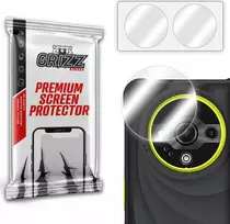 „GrizzGlass HybridGlass Camera“ fotoaparato stiklas, skirtas „Ulefone Armor X31 Pro“