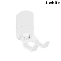 No-Drill Game Console Controller Bracket - Heavy-Duty Plastic Wall-Mounted Hanging Rack With Earphone Holder, Foldable juoda